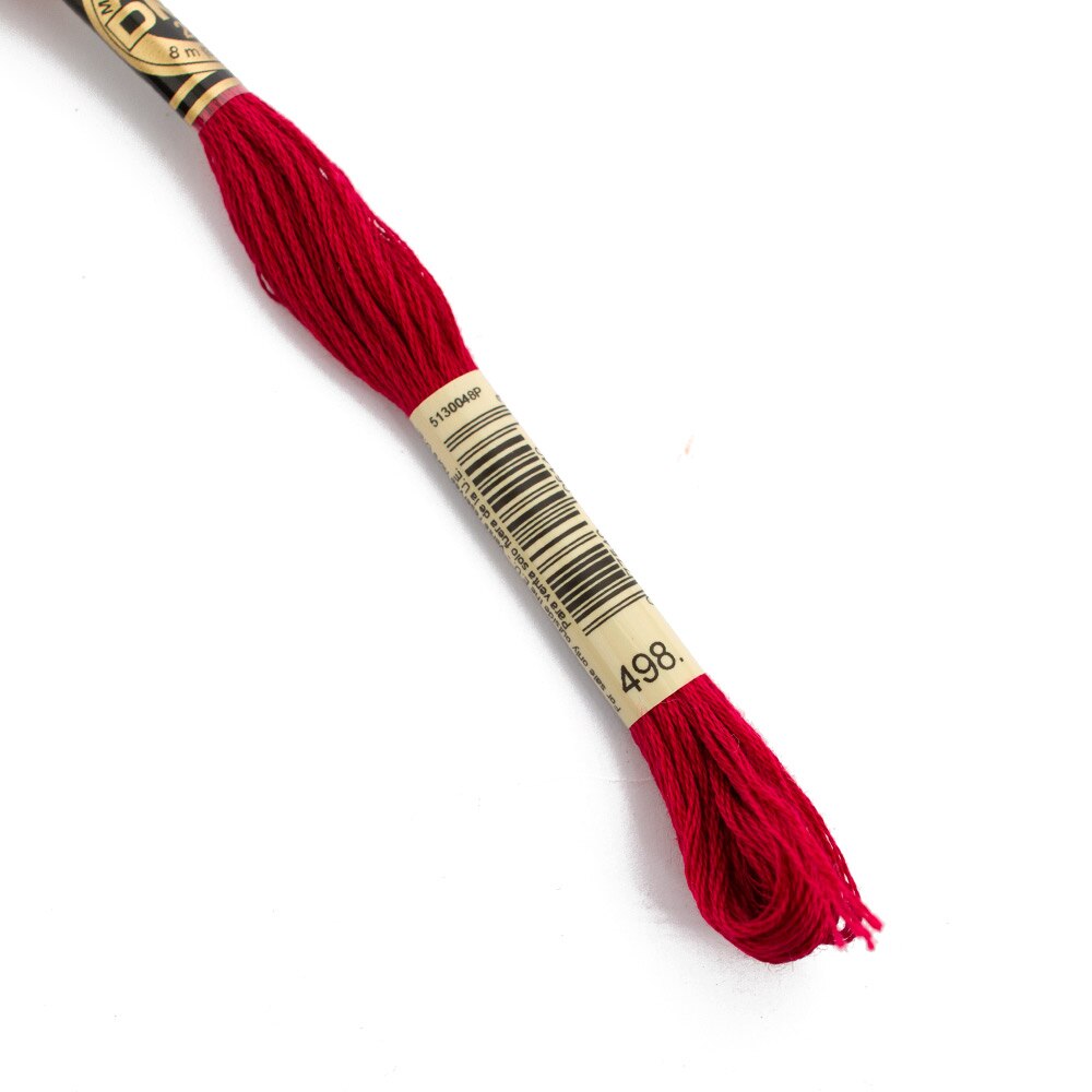 DMC, Embroidery Floss, 6 Strand, Dark Red